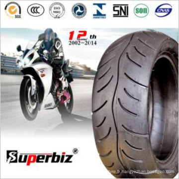 ISO a approuvé Scooter pneus Tubeless (130/60-10)